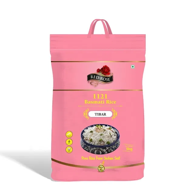 रेड रोज तीबार बासमती चावल 5 Kg