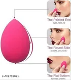 Makeup Beauty Blender Puffs, Multicolor, Pack of 15