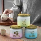 Afast Premimum Designed Tea,Coffee, Sugar Jar  -Set of 3