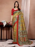Mysore Silk Printed Saree for Women 