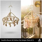 EasyDry Round 18 Clothes Clip Hanger 