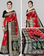 Art Silk Printed Saree for Women 