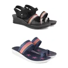 Combo of Flats & Sandals for Women 