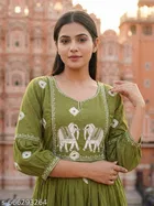 Embroidered Chikankari Kurta Set for Women 