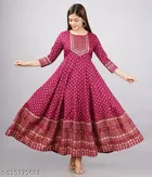 Rayon Kurti for Women, Pink 