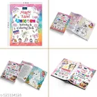 Encyclopedia + Set of 2 Magic Land Unicorn & Mermaid Activity & Coloring Books – A Magical Combo to Explore the Mystical World of Unicorns & Mermaids with Fun Activities and Coloring!