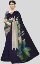 Art Silk Printed Saree for Women 
