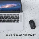 PORTRONICS Toad 13, POR 1381 / Runs on single AA Battery,30 Lakhs+ click life,Upto 1200 DPI Wireless Optical Mouse  