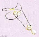 Alloy Mangalsutra with Earrings for Women 