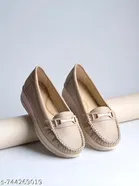 Shoetopia Girls Casual Shoes Peach 