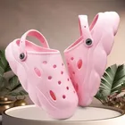 Clogs for Women (Pink, 3)