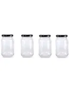 Glass Airtight Kitchen Storage Jars with Lid 