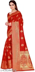 Banarasi Silk Zari Woven Saree for Women 