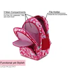 Polyester Backpack Bag, Red