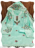 Embroidered Unstitched Suit for Women 