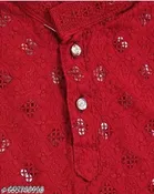 Floral Rayon Kurta Set for Boys 