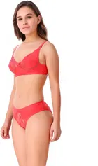 Cotton Blend Lingerie Set for Women 
