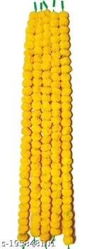 Plastic Artificial Marigold Flowers Garlands 