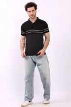 Striped Polo T-Shirt for Men 