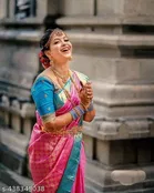 Banarasi Silk Zari Woven Saree for Women 