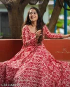 Floral Designer Gown Kurti for Ladies for Women 