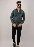 Full Sleeves Checkered Shirt for Men 