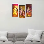 MDF 3 Pcs Designer Wall Painting for Home & Office 