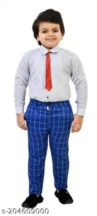 3 Pcs Coat Pant Set for Boys 