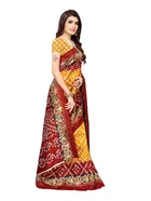Art Silk Printed Saree for Women 
