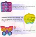 Pack of 24 Pcs Combo of Unicorn Stationery Set for Kids Pop It Bag for Girls with Pen,Pencil & Stationery Item 