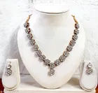 Alloy Necklace with Earrings for Women 