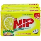 Nip Dishwash Bar 3X300 g (Pack Of 3) + Free Scrubber