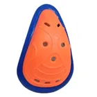 Plastic Abdominal Cricket Pad (Multicolor)