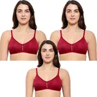 Cotton Blend Non Padded Bra for Women 