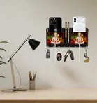 Khatu Crafts Hanuman Two Box Wood Key Holder 