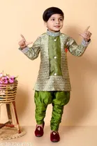 Cotton Blend Sherwani for Boys 