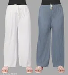 Palazzos for Women, Pack of 2 