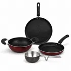 SimpleHome Non-Stick Aluminium Cookware Combo Set 