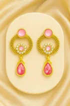Traditional Stone Studded Earrings Combo for Women & Girls 
