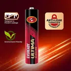 EVEREADY Ultima | 400% Longer Lasting | Alkaline AAA Battery [Pack of 4]