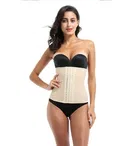 एयर ब्रेथ टम्मी गृप बेल्ट वैस्ट ट्रेनर ट्रिम्मर एंड स्लिमिंग कोर्सेट 3 हुक्स गिर्डल विद वायर सपोर्ट 