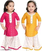 Rayon Kurta Set for Girls 