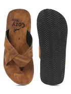 Cozy Wear Rubber Casual Wear Slippers For Men 