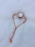 Feminine Fancy Diamond Watch Bracelets