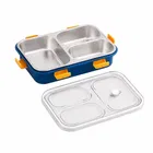 3-Compartment Stainless Steel Insulated Tiffin Box 