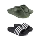 Combo of Flipflops with Sliders for Men 