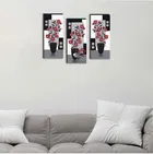 MDF 3 Pcs Designer Wall Painting for Home & Office 