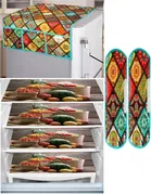 Knit 7 Pcs Fridge Cover Set 