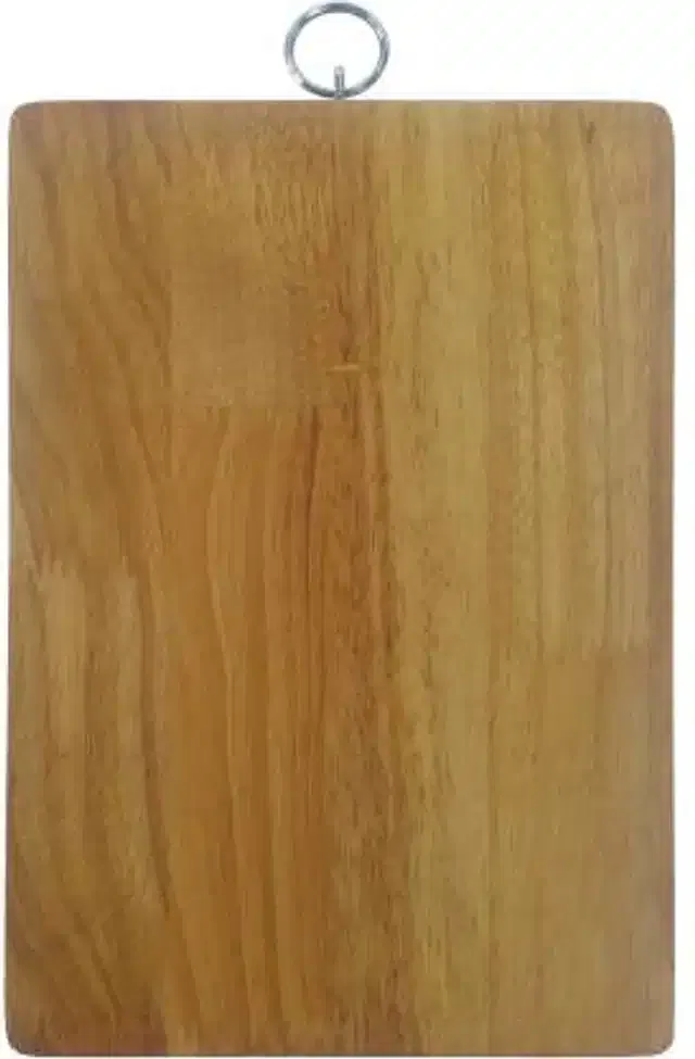 Wooden Vegetable Cutting Board (Brown, 20x15 cm)