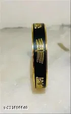 Black Jai Mahakal Kada Bracelet for Unisex for Men